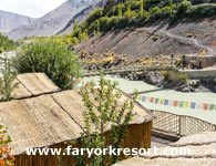 Faryork Resort Ladakh Shyok River View