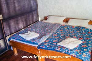 Faryork Resort Nurla Ladakh Double Beded Cottage